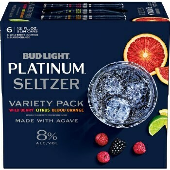 Bud Lt Platinum Seltzer 6pk can