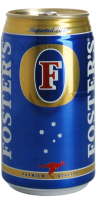 Fosters 25oz can