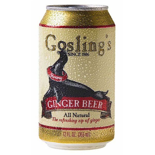 Goslings Ginger Beer NA 6pk can