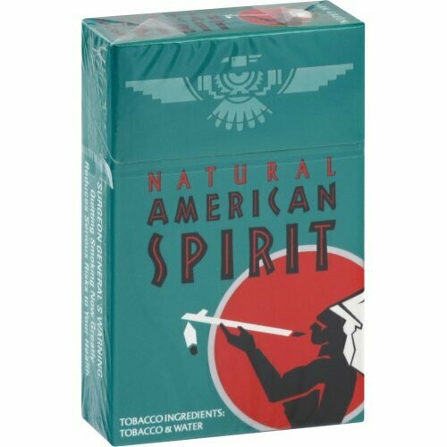 American Spirit Dark Green King Box