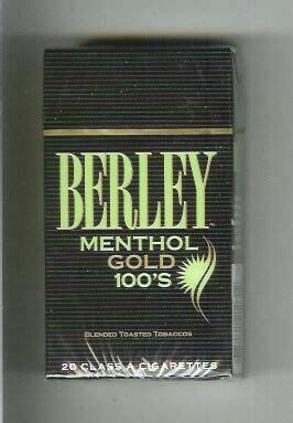 Berley Menthol Gold 100 Box