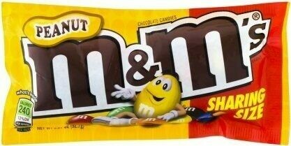 M&M Peanut Share Size