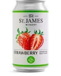 St. James Strawberry 12oz can