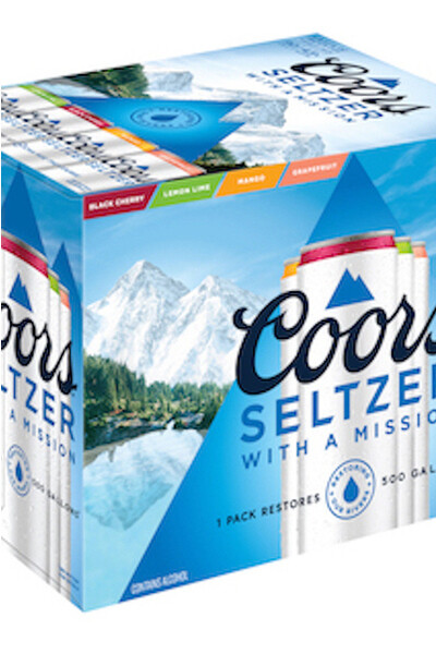 Coors Seltzer Variety #1 12pk can
