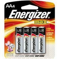 Energizer AA Battery 4 pk