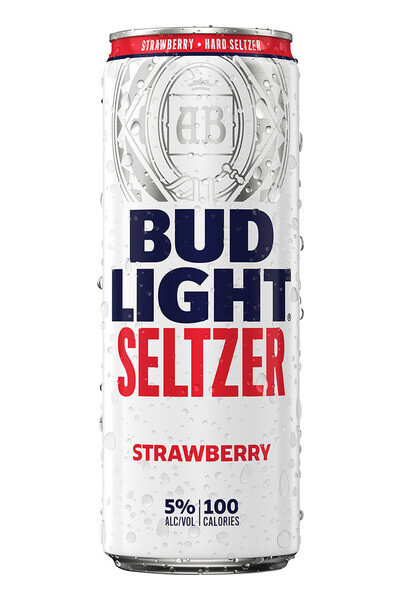 Bud Lt Strawberry Seltzer 12oz can