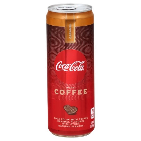 Coke Coffee Carmel 12oz can