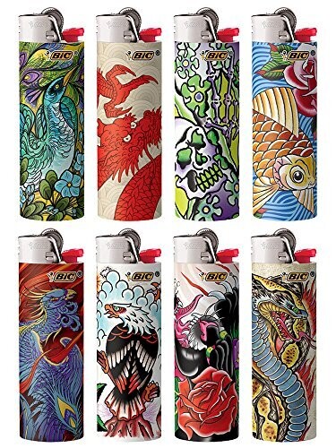 Bic Lighter Tattoo