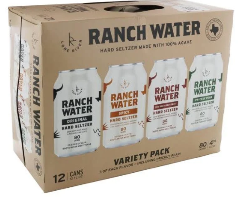 Lone River Ranch Water Variety 12pk can