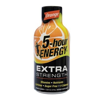 5 Hour Energy Extra Strength Orange