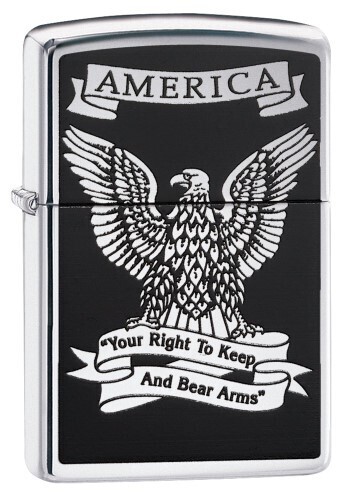 Zippo Right To Bear Arms