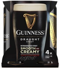 Guinness Draught Stout 4pk can