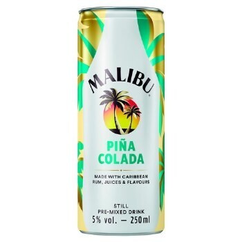 Malibu Pina Colada 250mL can single