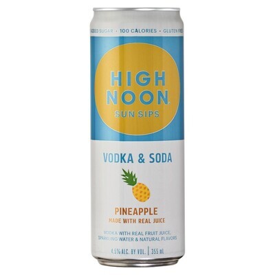 High Noon Pineapple 355mL can