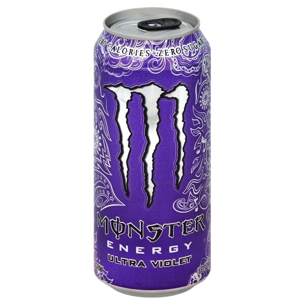 Monster Ultra Violet 16oz can
