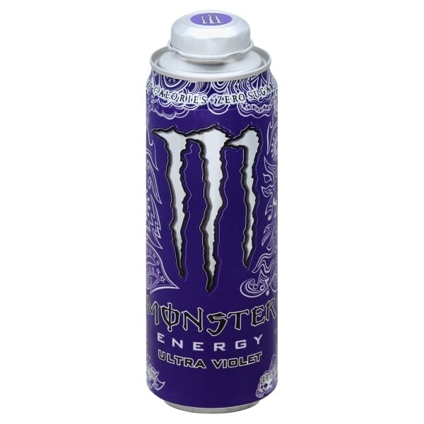 Mega Monster Ultra Violet 24oz can
