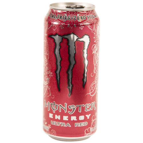 Monster Ultra Red 16oz can