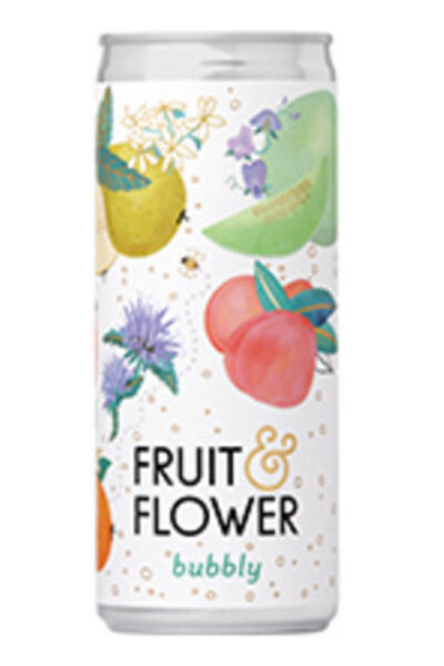 Fruit & Flower Bubbly Wine Can