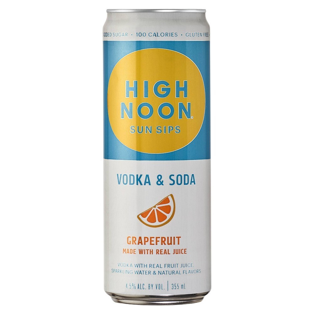 High Noon Grapefruit 355mL can