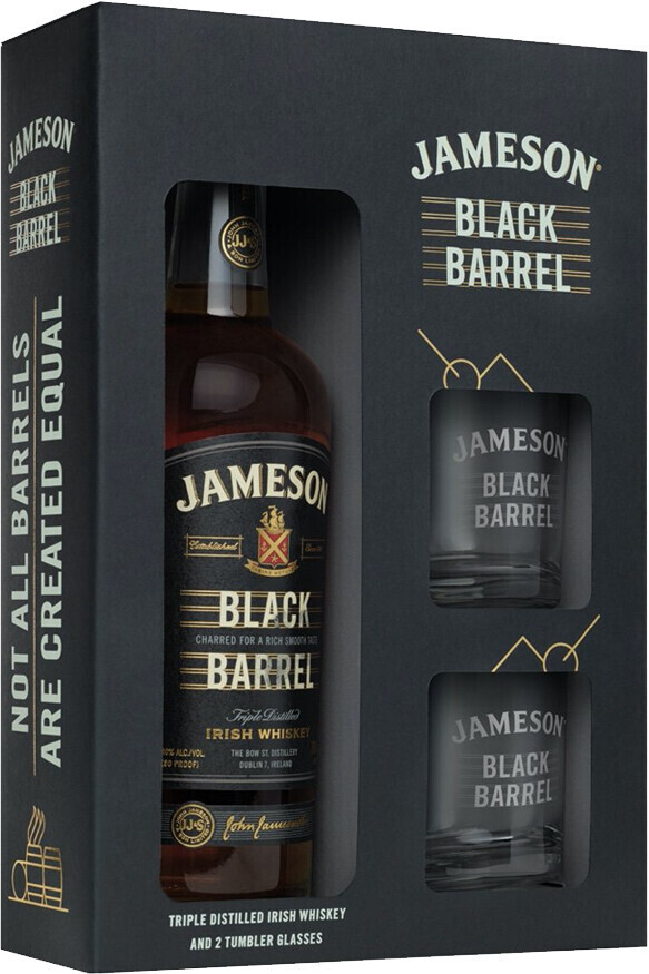 Jameson Black Barrel Gift Set