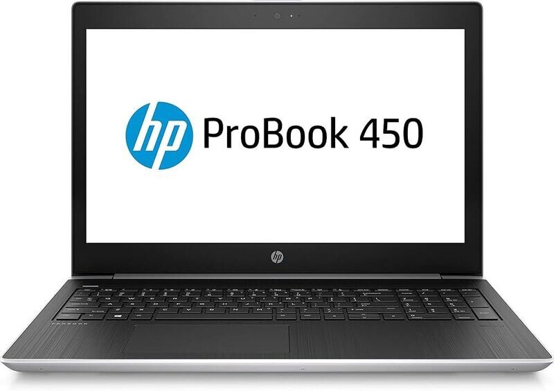 HP ProBook 450 G5, 15.6", Silver, i5-8th Gen, 8GB, 256GB, Win 11 Pro