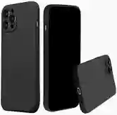 Silicone Case for Apple iPhone 12 Pro Max Black