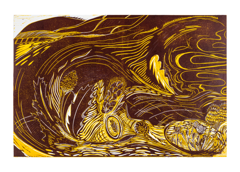 Wessex One Original Woodcut Print