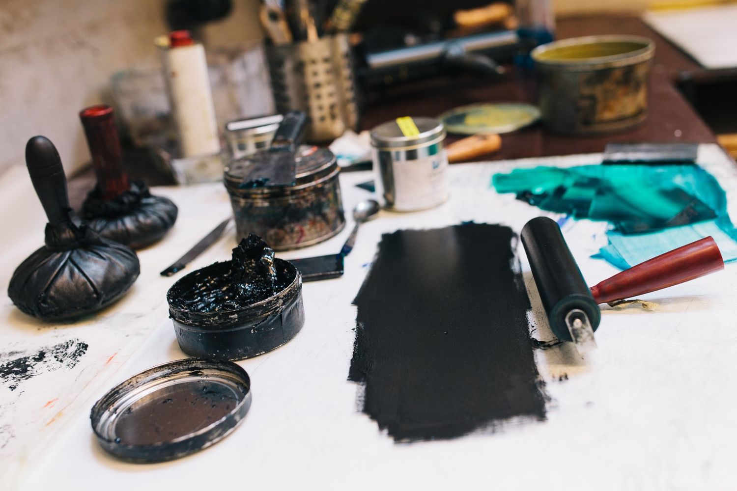 Mindful Monoprints morning workshop in Devizes Wiltshire April 2025