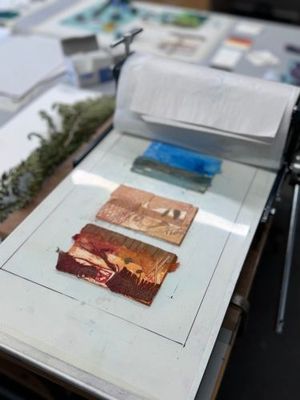 Complete Collagraph Course Rowde Devizes Wiltshire Complete Collagraph Course Rowde Devizes Wiltshire