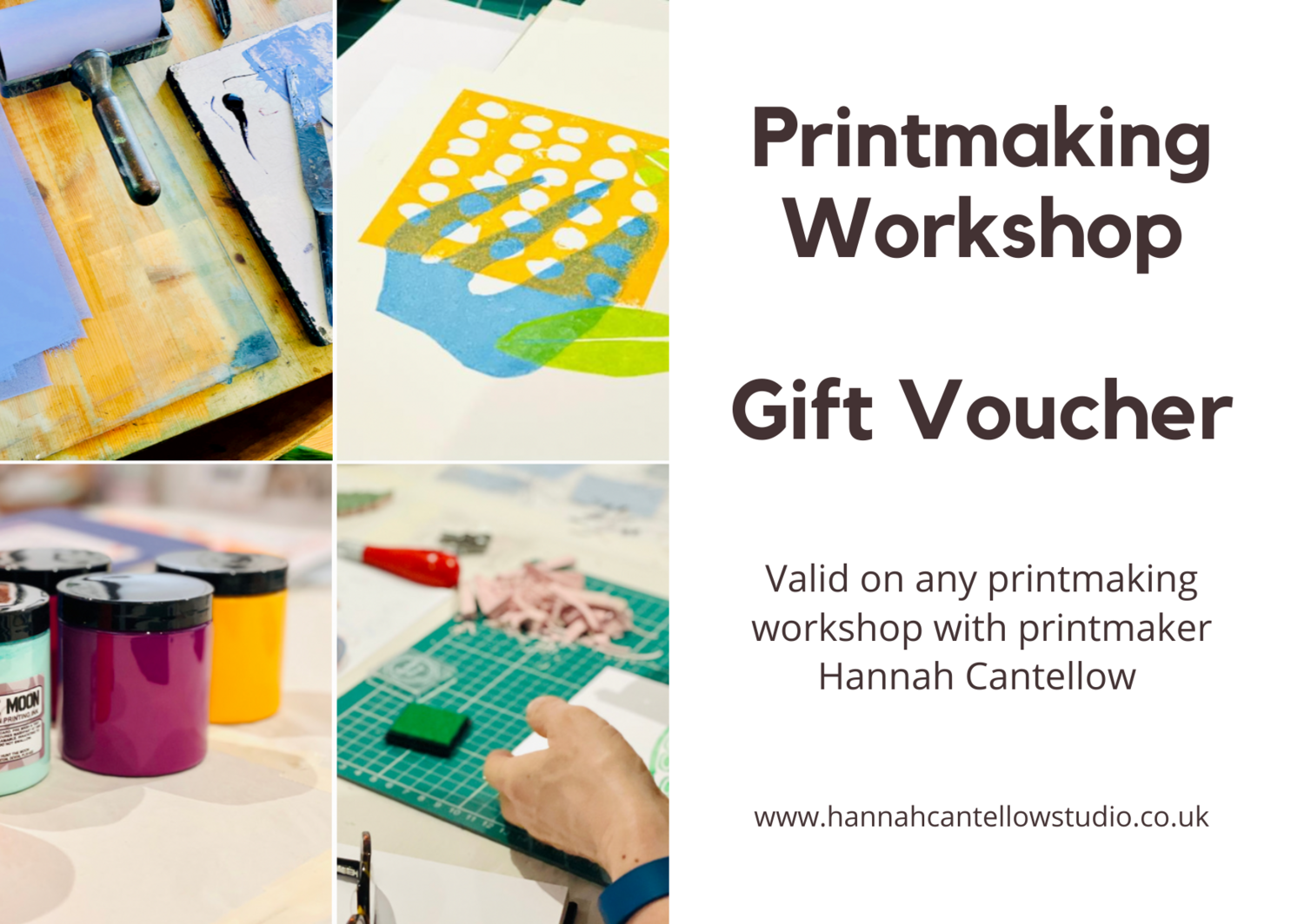 Creative Workshop Digital Gift Voucher