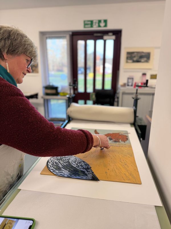 Collagraph Deep Dive & Experimental Development 8‑Week Course | Rowde, Devizes, Wiltshire