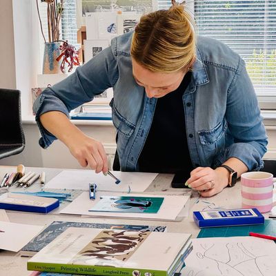 Linocut Reduction Jigsaw Prints - Creative Colourful Layered Prints Weekend Course in August 2026 Linocut Reduction Jigsaw Prints - Creative Colourful Layered Prints Weekend Course in August 2026