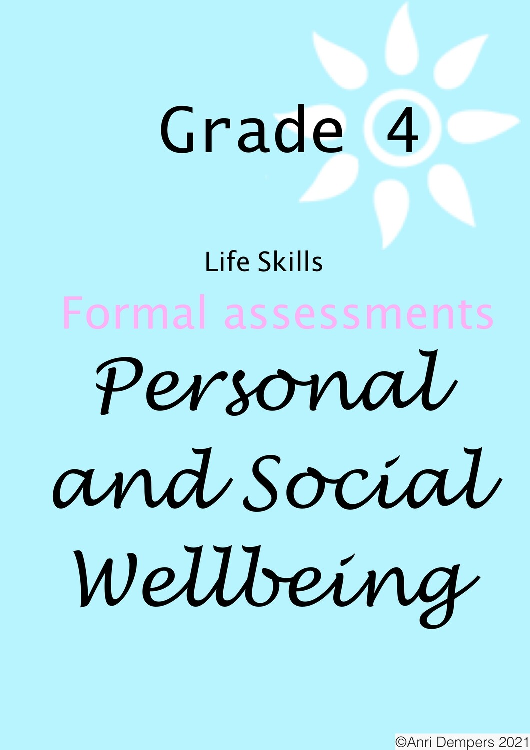 grade 4 psw formal assessments practise tests