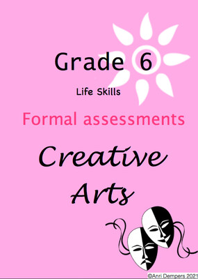 Grade 4-6 Creative Arts assessment BUNDLE