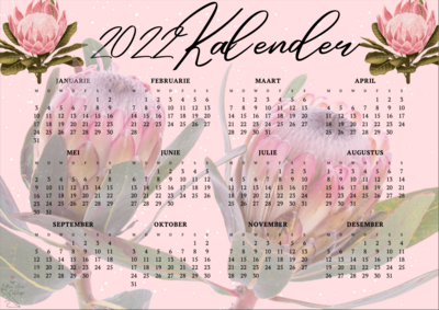 Protea kalender