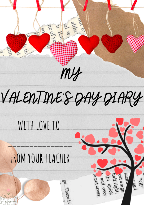 Valentine&#39;s day diary (FREE)