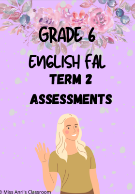 Grade 6 English First Additional Language term 2 assessments (2022)