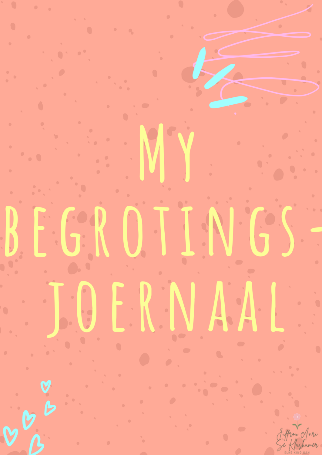 Kleurvolle begrotingsjoernaal