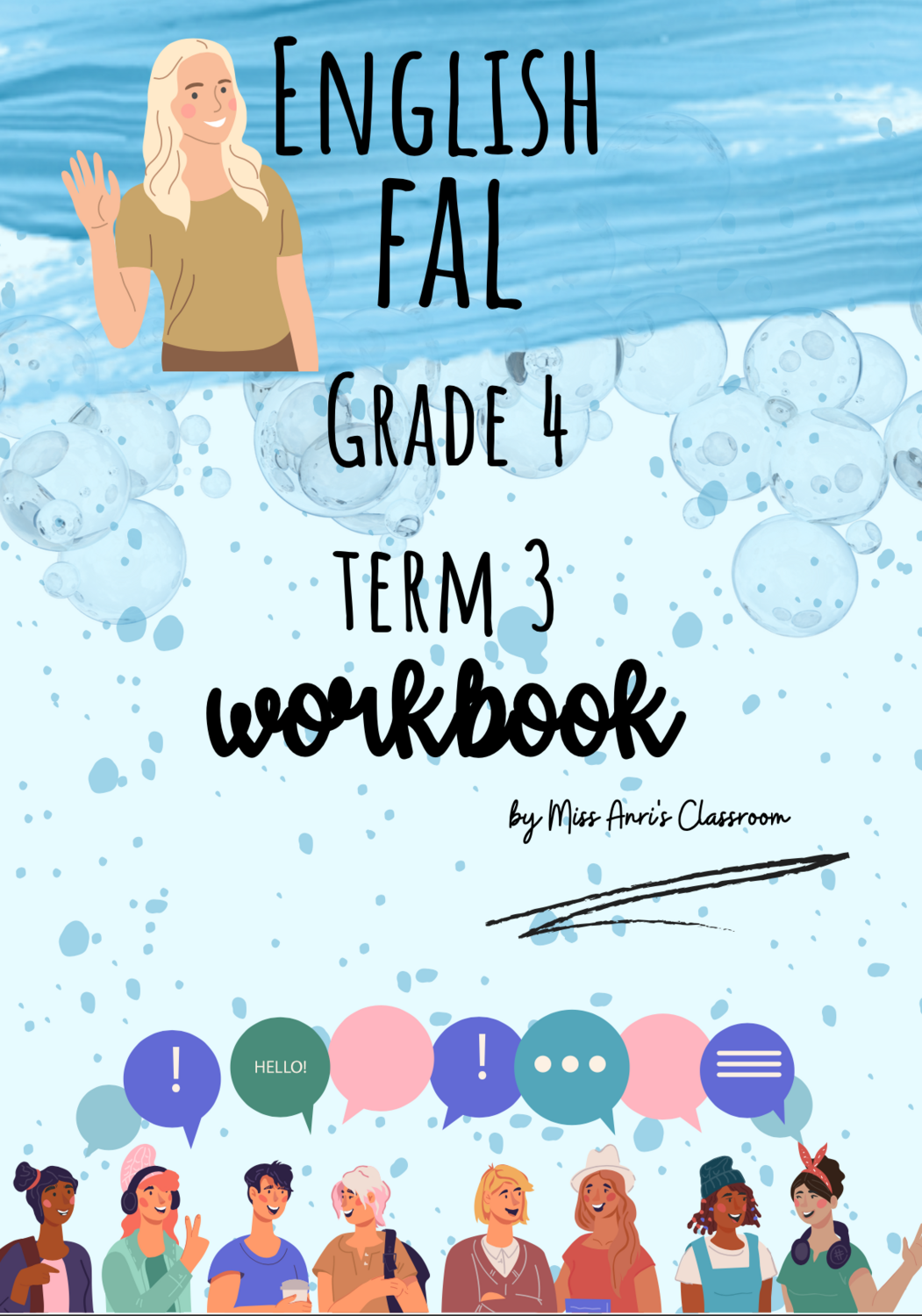 Grade 4 English First Additional Language term 3 booklet (2022)