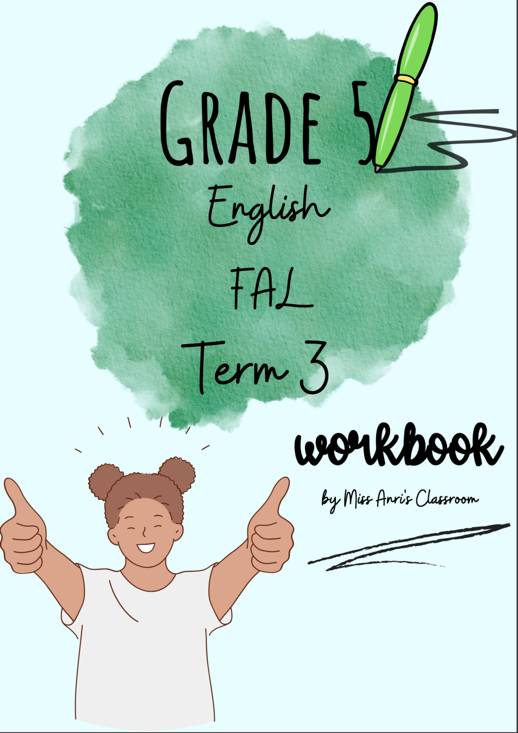Grade 5 English FAL term 3 workbook (volume 2) (2022)