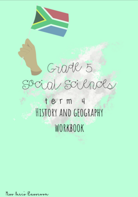 Grade 5 Social Sciences term 4 workbook (2022)