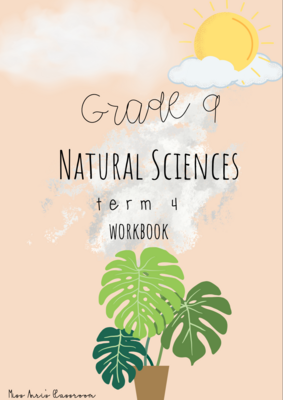 Grade 9 Natural Sciences term 4 workbook