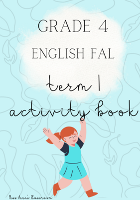 Grade 4 English FAL term 1 activity book (2023)