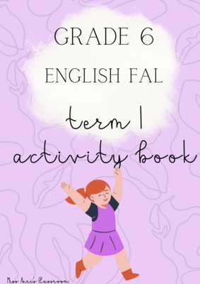 Grade 6 English FAL term 1 activity book (2022)