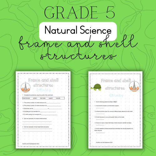 Grade 5 NS Frame And Shell Structures Grade 5 NS Frame And Shell Structures