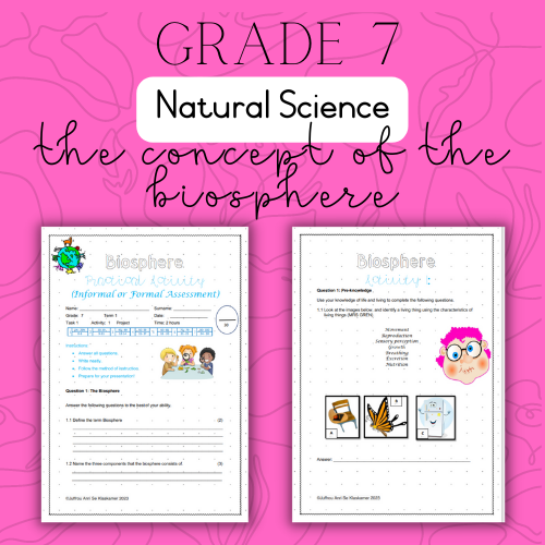 Grade 7 NS Concept of the biosphere