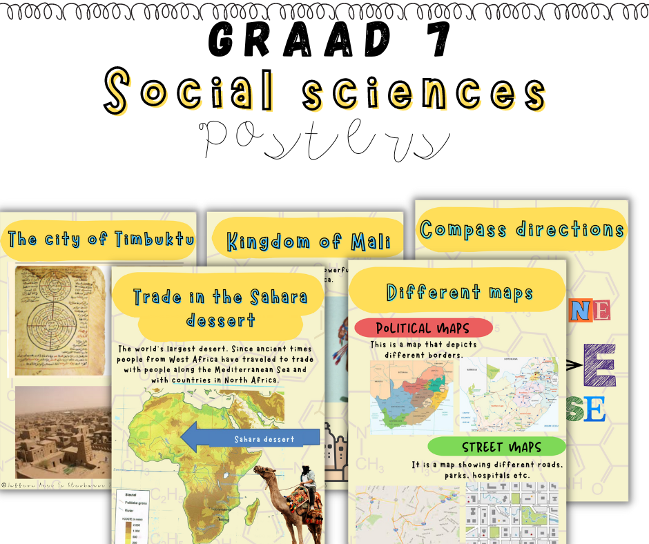 Grade 7 Social Science Term 1 Posters