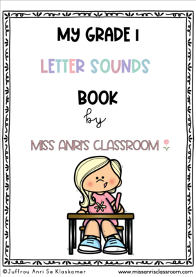 Grade 1 English HL letter sounds book