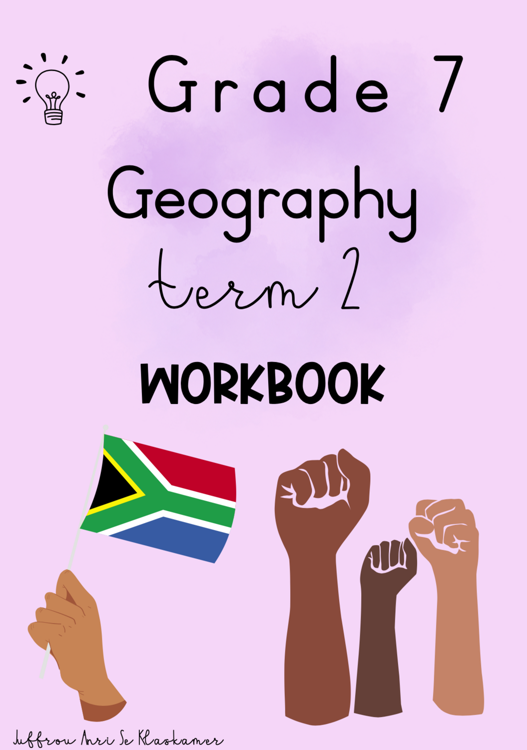 Grade 7 Geography term 2 workbook