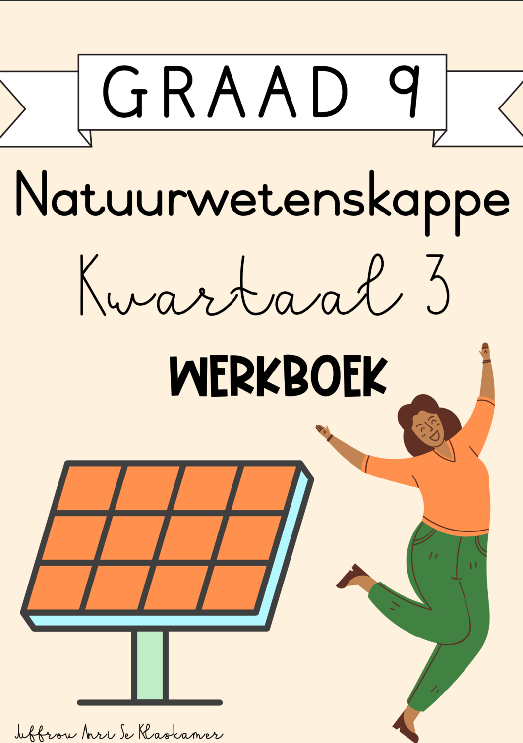 Graad 9 Natuurwetenskappe kwartaal 3 werkboek